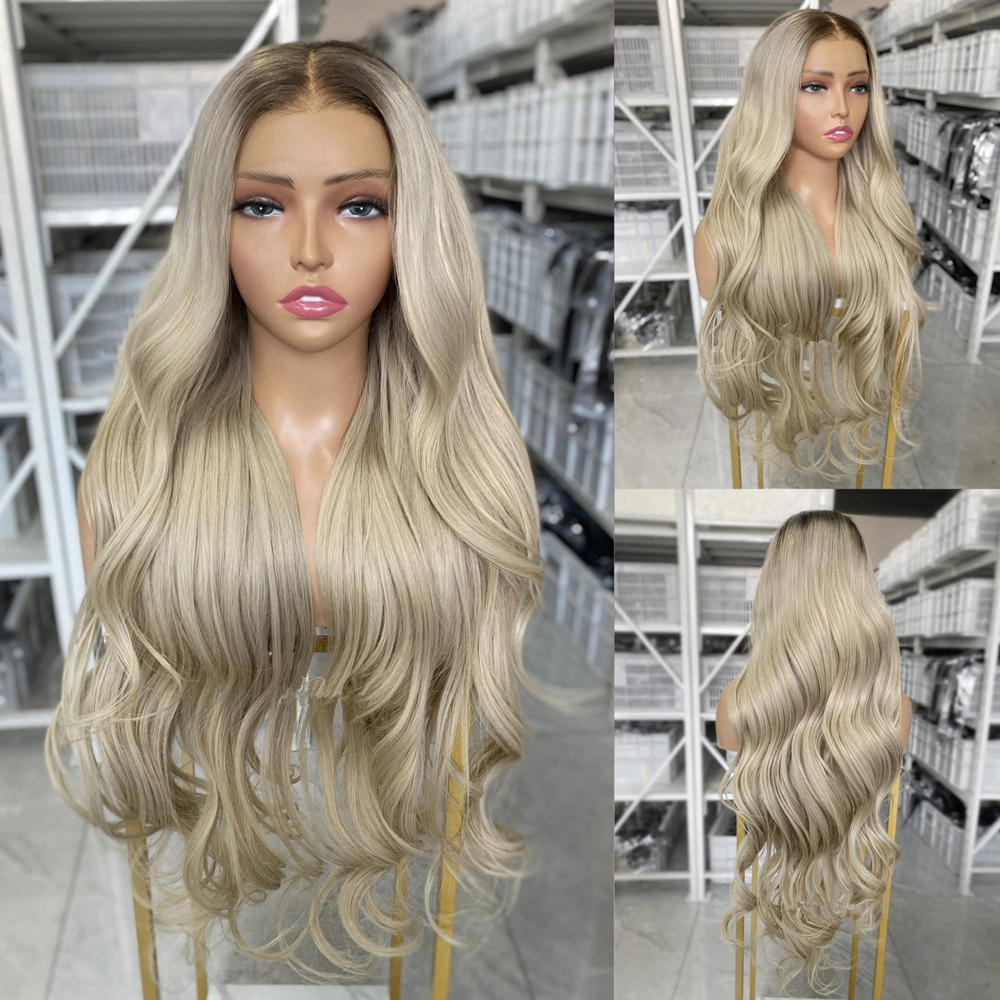 30inch Salon Wig 13x6 HD Lace Frontal Wig Natural Wave Hair